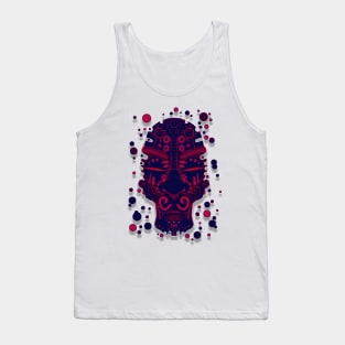 African Tribal Mask Mystics -6 Tank Top